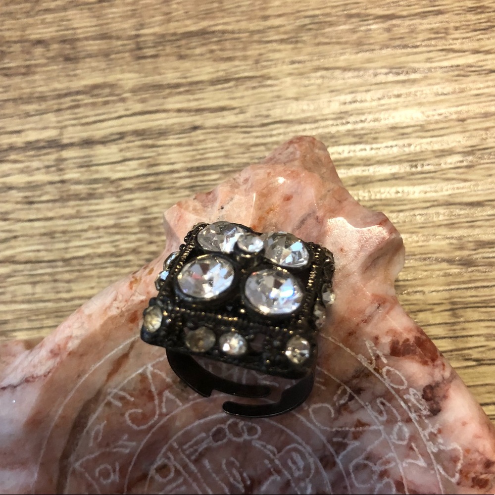 Adjustable diamond 💎 ring